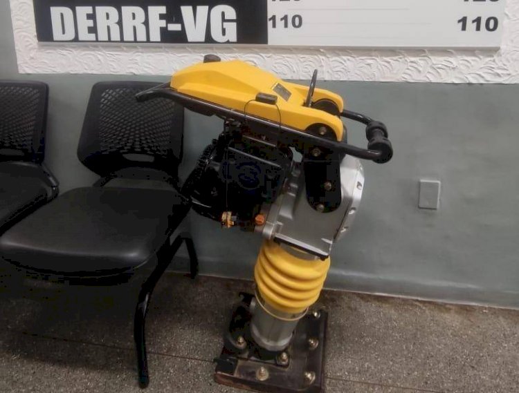 DERF VG recupera máquina furtada de construção civil avaliada em R$ 13 mil