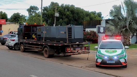 Dois geradores furtados do DAE-VG são recuperados pela Guarda Municipal