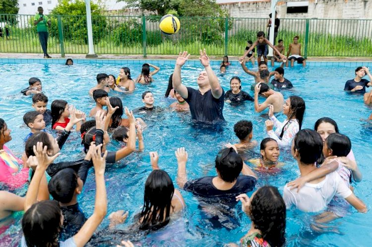 Prefeito Abílio lança projeto que abre escolas aos fins de semana para lazer de crianças em Cuiabá